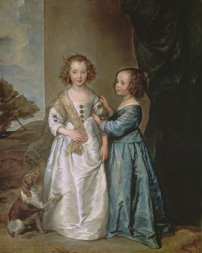 Philadelphia und Elisabeth Wharton von Anthony van Dyck