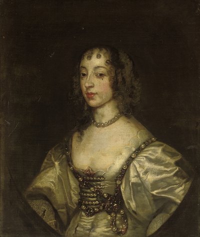 Porträt von Königin Henrietta Maria von Anthony van Dyck