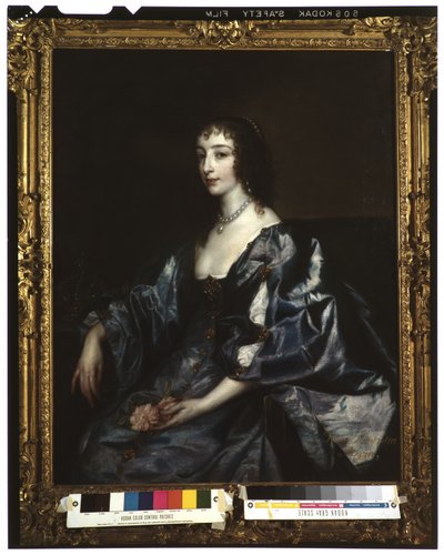 Königin Henrietta Maria von England, ca. 1636-38 von Anthony van Dyck