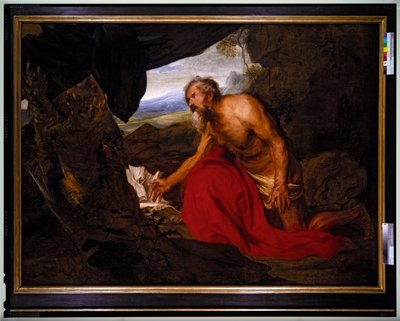 St. Hieronymus, undatiert von Anthony van Dyck