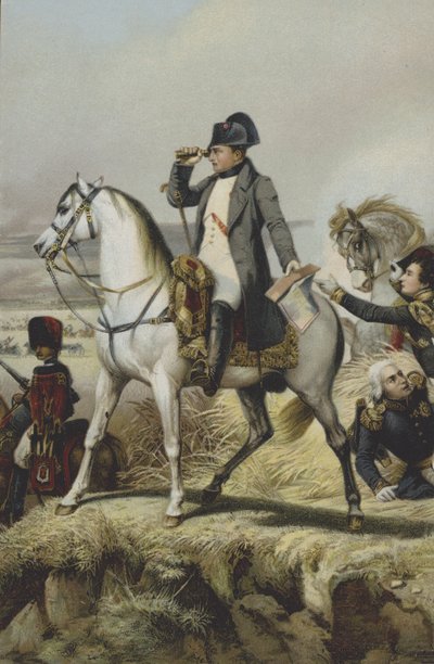 Napoleon bei Wagram von Antoine Charles Horace Vernet