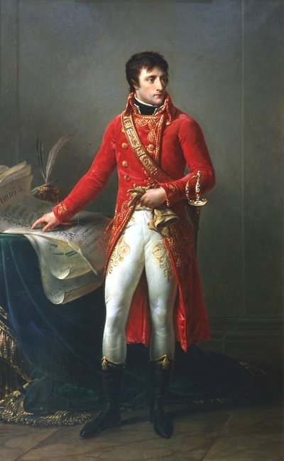 Napoleon Bonaparte als Erster Konsul, 1799-1821 von Antoine Jean Gros