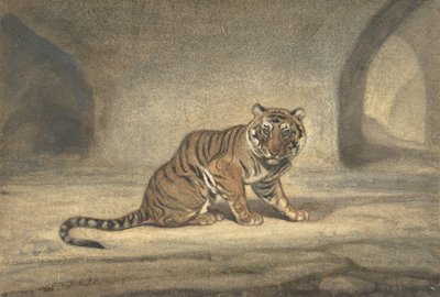 Tiger, 1810-75 von Antoine Louis Barye