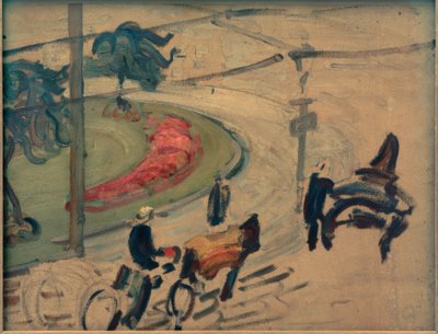 Droschkenhalteplatz in Bremen von Anton Albers d. J.