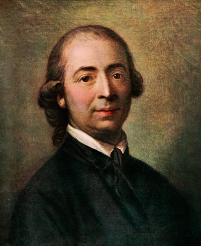 Gottfried Herder - Porträtgemälde von Anton Graff