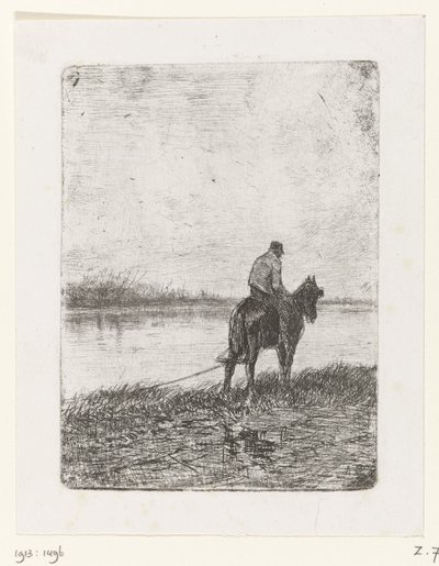 Treidelpfad von Anton Mauve
