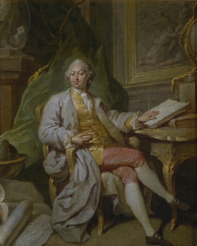 Porträt von L. Henninger, 1760er Jahre von Anton Pavlovich Losenko