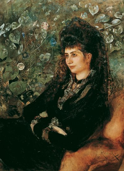 Mathilde Stern, geb. Porges von Anton Romako