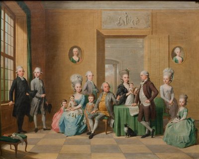 Die Familie Souchay von Anton Tischbein