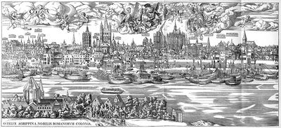 Köln im Jahr 1530, 1903 von Anton Woensam