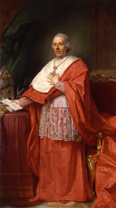 Kardinal Muzzio Gallo (1721-1801), 1785 von Anton von Maron