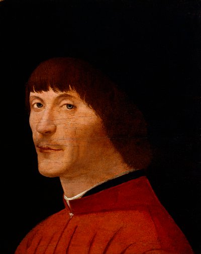 Porträt eines Mannes, 1468-1470 von Antonello da Messina