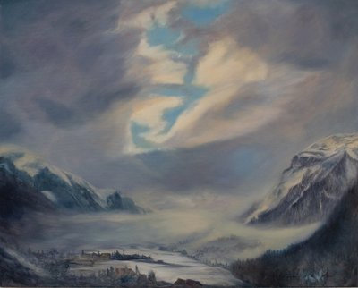 Berge der Schweiz, 2011 von Antonia Myatt