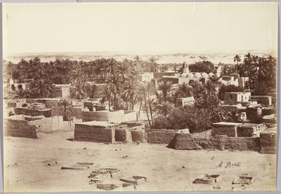 Derr, die Hauptstadt von Nubien von Antonio Beato