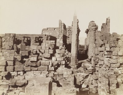 Karnak-Tempel, Ägypten von Antonio Beato