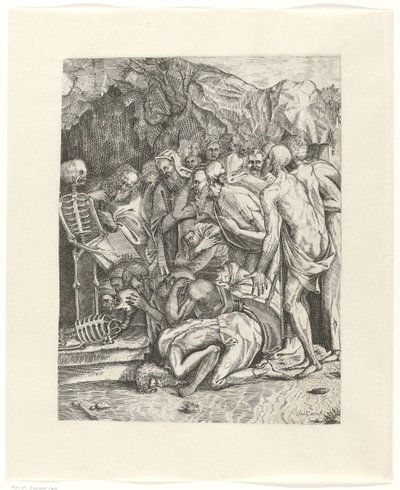 Allegorie auf den Tod von Antonio Gucci