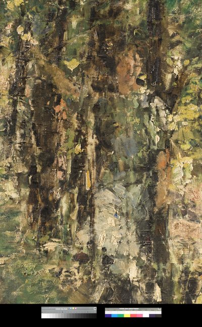 Reflexionen, 1918-20 von Antonio Mancini