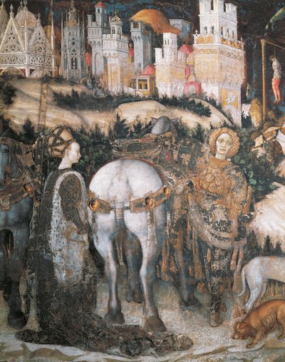 St. Georg und die Prinzessin von Antonio Pisanello