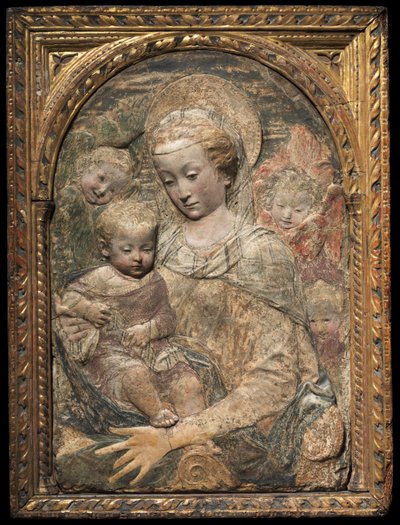 Madonna mit Kind, ca. 1470 von Antonio Rossellino