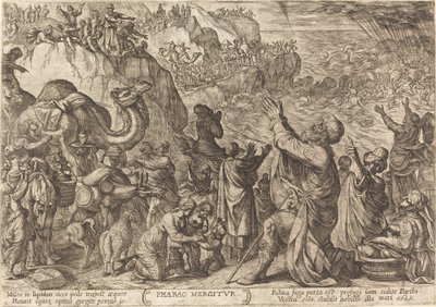 Pharaos Armee ertrinkt im Roten Meer von Antonio Tempesta