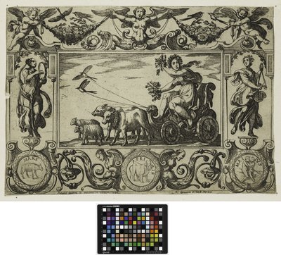 Die vier Jahreszeiten: Frühling, 1592 von Antonio Tempesta