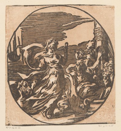 Circe trinkend von Antonio da Trento (possibly)