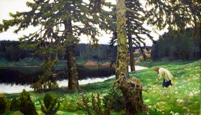 Der See von Appolinari Mikhaylovich Vasnetsov
