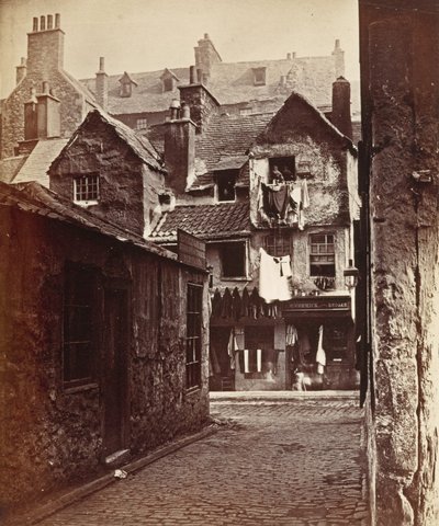 Fachwerkhaus, Cowgate von Archibald Burns