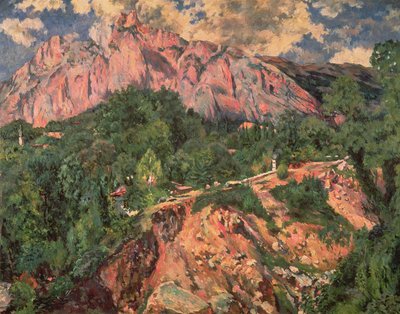 Mt. Ai-Petri, 1926 von Aristarkh Vasilievic Lentulov