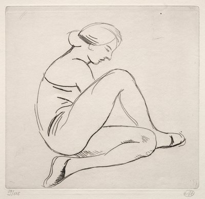 Sitzende Frau von Aristide Maillol