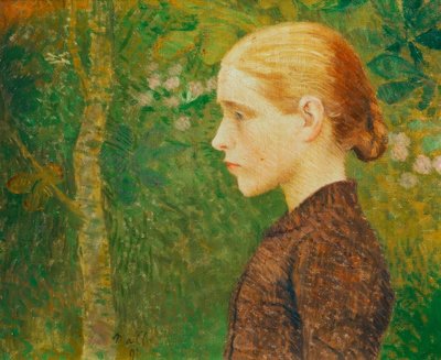 Junge Bäuerin im Brustbild von Aristide Maillol
