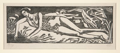 Liegende Frau von Aristide Maillol