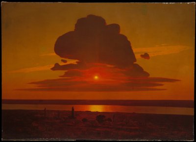 Roter Sonnenuntergang am Dnepr von Arkhip Ivanovich Kuindzhi
