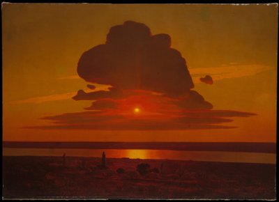 Roter Sonnenuntergang am Dnepr von Arkhip Kuindzhi