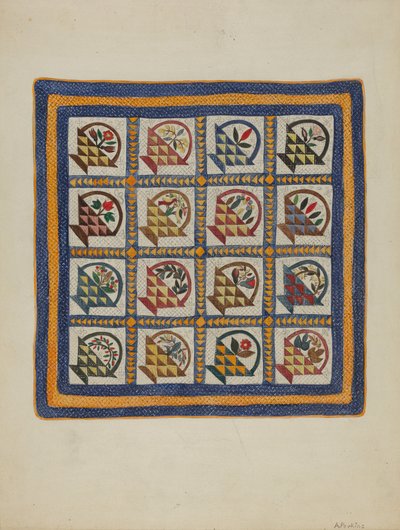 Bettdecke von Arlene Perkins