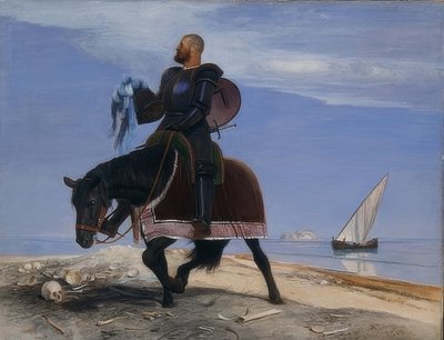 Der Abenteurer von Arnold Böcklin