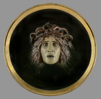 Schild mit dem Gesicht der Medusa, 1897 von Arnold Böcklin