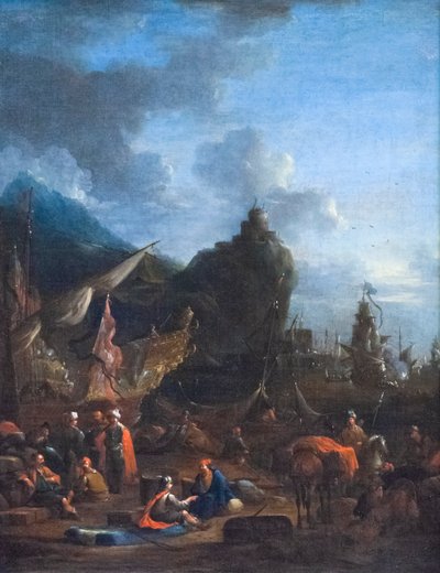 Östlicher Hafen von Arnold Frans Rubens