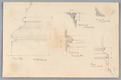 Architektonische Details von Arnold William Brunner