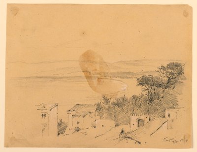 Bucht von Tanger von Arnold William Brunner