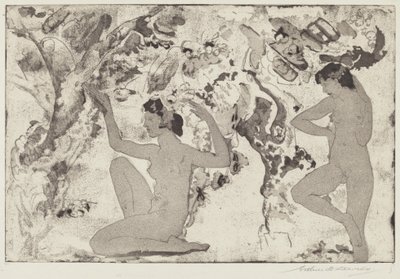 Gewinkelte Schönheit von Arthur B. Davies