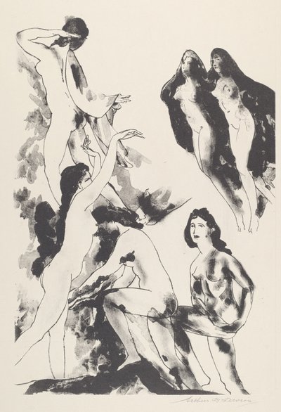 Wolkenfrei von Arthur B. Davies