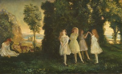 Tanzende Kinder von Arthur Bowen Davies