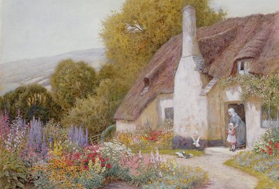 In Dunster von Arthur Claude Strachan