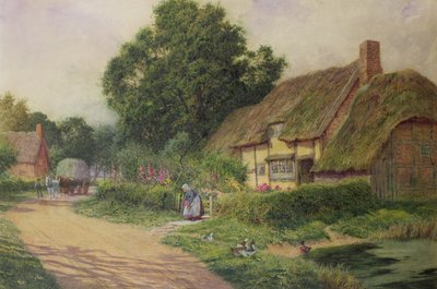 Das Kommen des Heuwagens von Arthur Claude Strachan