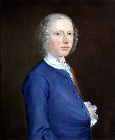 Selbstporträt, ca. 1737 von Arthur Devis