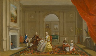 Die Familie John Bacon von Arthur Devis