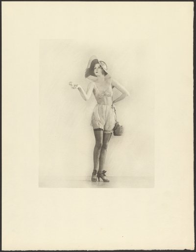 [Frau in Dessous] von Arthur F. Kales