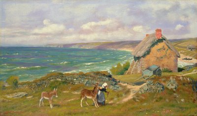 Eine Küstenszene aus West Country von Arthur Hughes