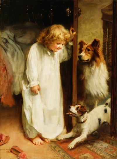 Der Morgengruß von Arthur John Elsley